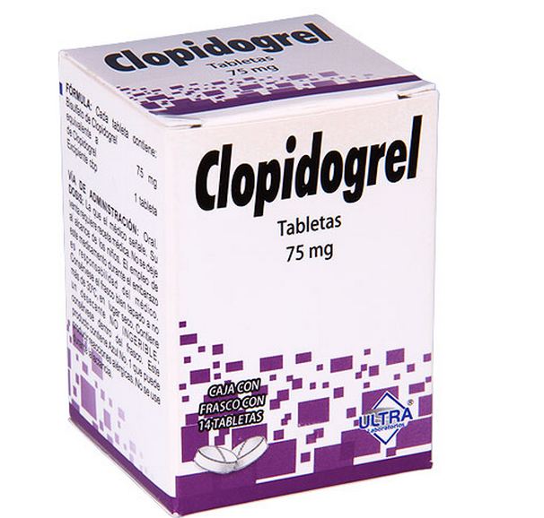 Generic Plavix 75 mg 14 Tabs, Clopidogrel